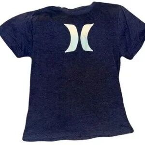 Hurley Women's Dark Blue Short Sleeve Tee